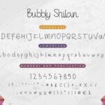 Bubbly Shilan Font Poster 5