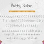 Bubbly Shilan Font Poster 8