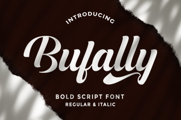 Bufally Font Poster 1