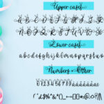 Bunny Tail Font Poster 2