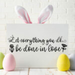 Bunny Tail Font Poster 7