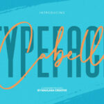 Cabello Font Poster 1