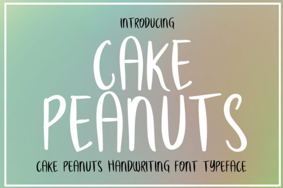Cake Peanuts Font