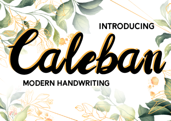 Caleban Font Poster 1