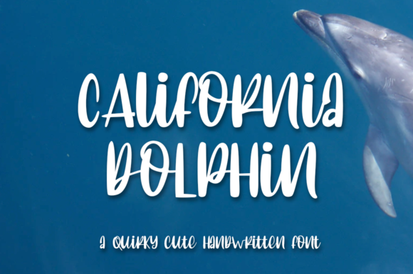 California Dolphin Font