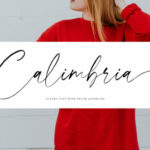 Calimbria Font Poster 1