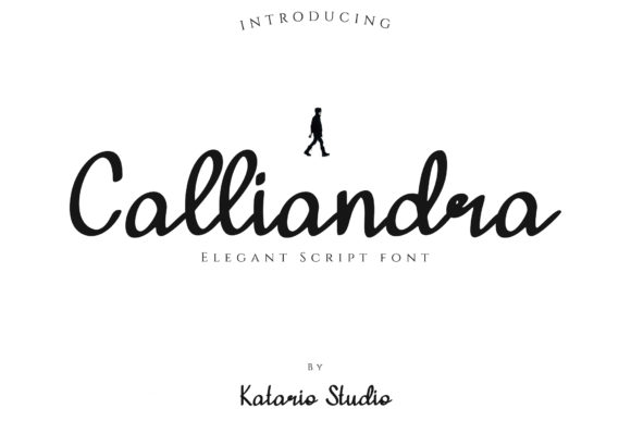 Calliandra Font Poster 1