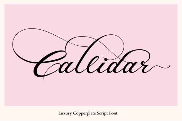 Callidar Font