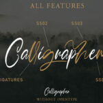 Calligrapher Font Poster 2