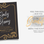 Calligrapher Font Poster 5