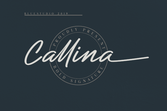 Callina Font Poster 1