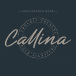 Callina Font Poster 10