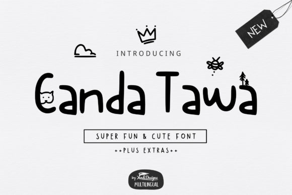 Canda Tawa Font Poster 1