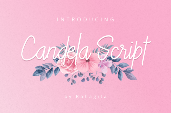 Candela Font Candela Font Poster 1
