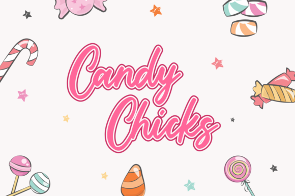 Candy Chicks Font