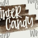 Candy Clause Font Poster 2