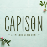 Capison Font Poster 1