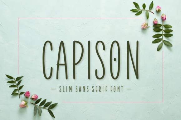 Capison Font Poster 1