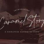 Caramel Story Font Poster 1
