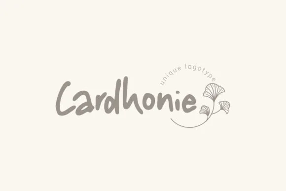 Cardhonie Font Cardhonie Font Poster 1