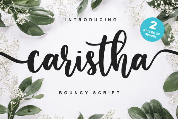 Caristha Font Poster 1