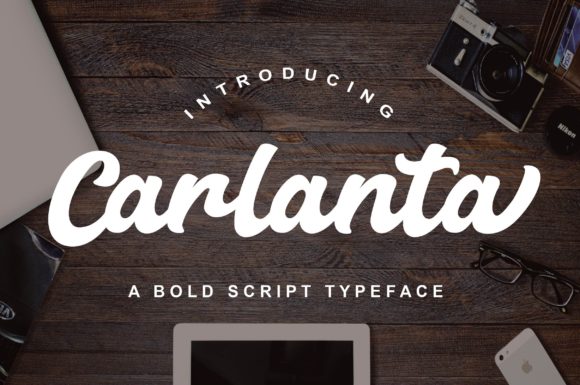 Carlanta Font Poster 1