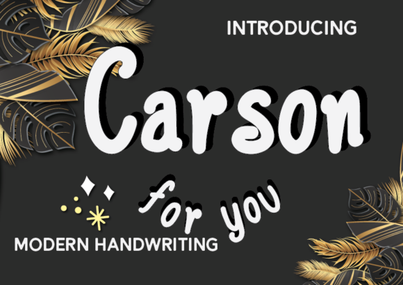 Carson Font