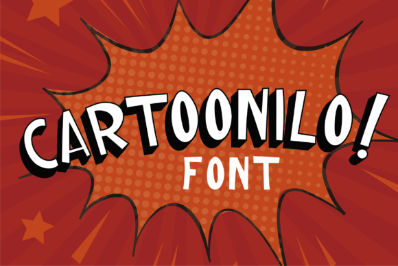 Cartoonilo Font Cartoonilo Font Poster 1