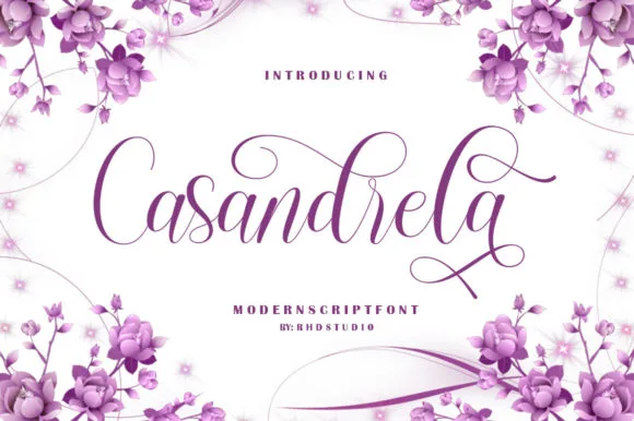 Casandrela Font Casandrela Font Poster 1