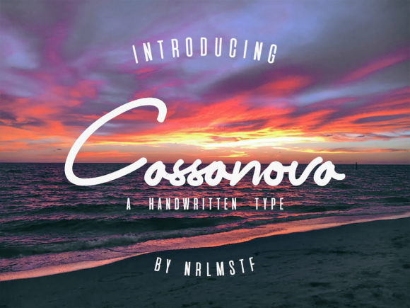 Cassanova Font Poster 1