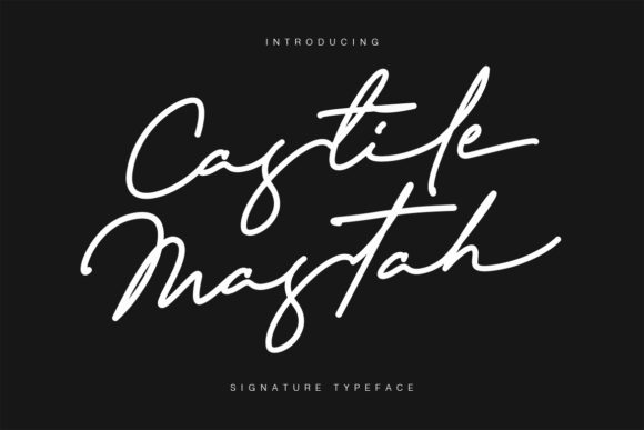 Castile Mastah Font Poster 1