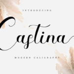 Castina Font Poster 1