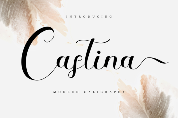 Castina Font Poster 1