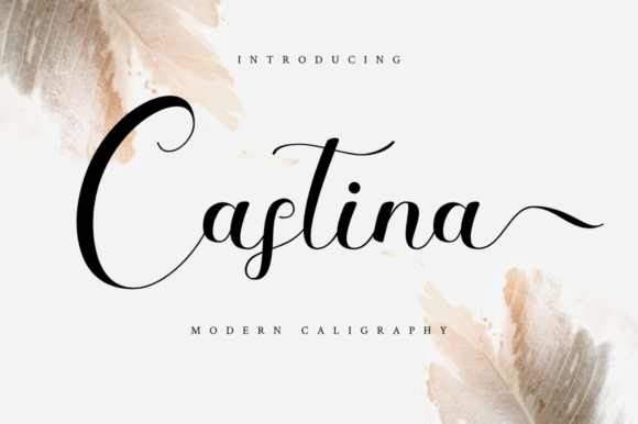 Castina Font Castina Font Poster 1