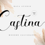Castina Font Poster 9