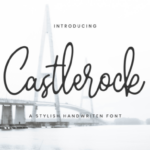 Castlerock Font Poster 1
