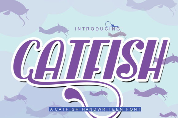 Catfish Font Poster 1