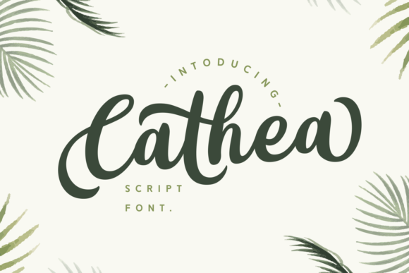 Cathea Font Poster 1