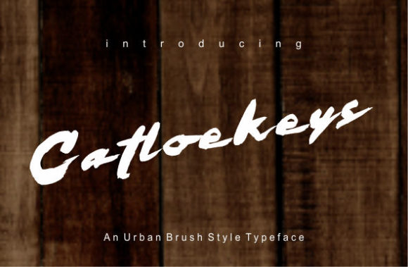 Catloekeys Font