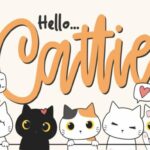 Cattie Font Poster 1