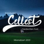 Cellest Font Poster 1