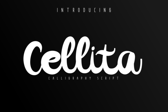 Cellita Font Poster 1