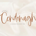 Cendonagh Font Poster 1