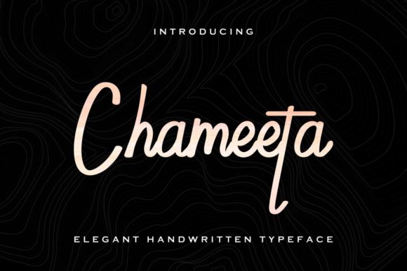 Chameeta Font Poster 1