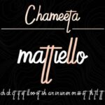 Chameeta Font Poster 9