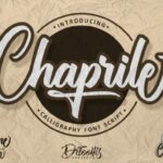 Chaprile Font Poster 1