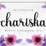 Chariska Font Poster 1