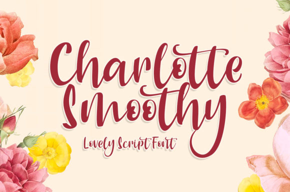 Charlotte Smoothy Font Poster 1