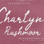 Charlyn Rushmoor Font Poster 1