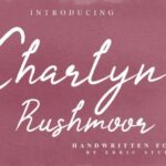 Charlyn Rushmoor Font Poster 1